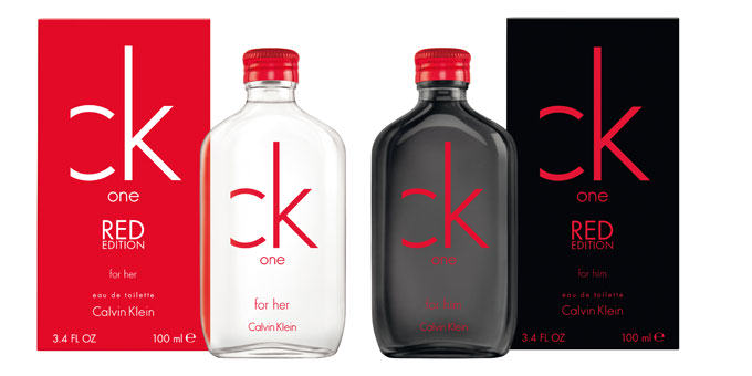 ck one red edition