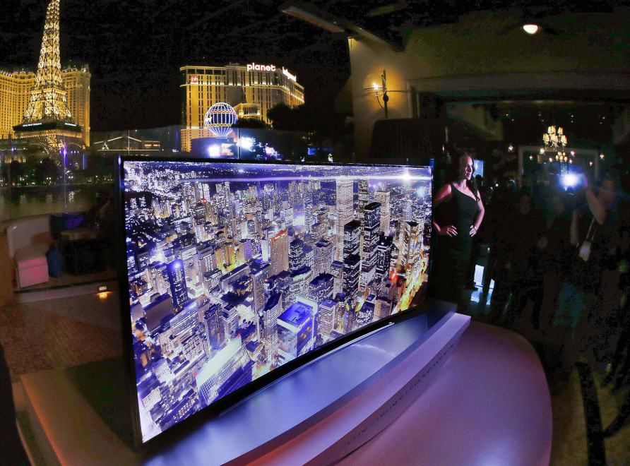 samsung hd curvo televisore