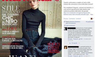 modella magra marie claire