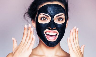 maschera viso punti neri