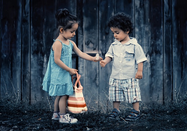 bambini condivisione